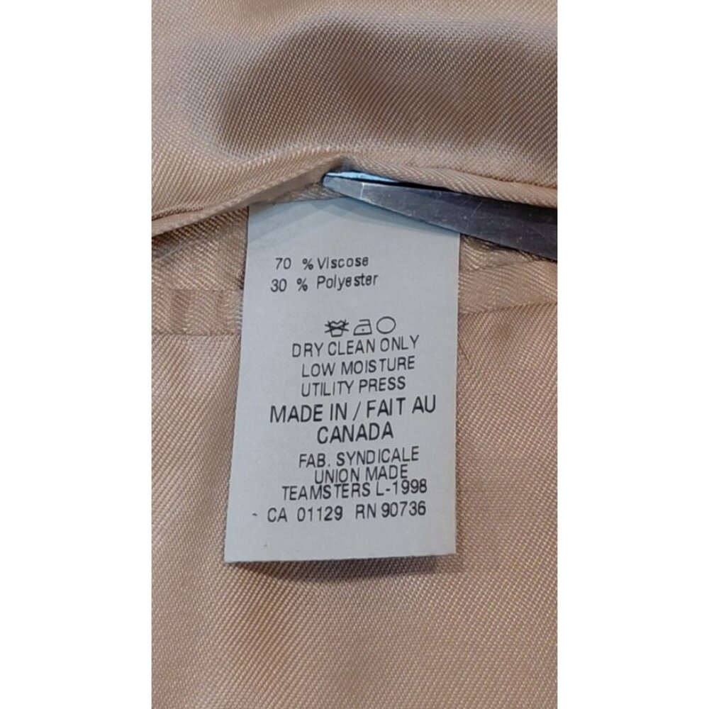 Vtg 90s LRL Lauren Ralph Lauren 2-Button Faux Suede Sport Coat 42R Blazer Preppy - Picture 7 of 12